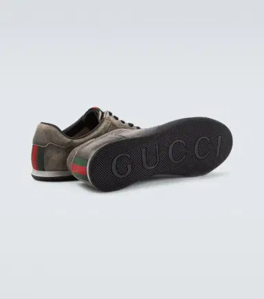 Gucci Shift Web Stripe leather sneakers | Thumbnail 4 Gucci Shift Web Stripe leather sneakers | Thumbnail 4