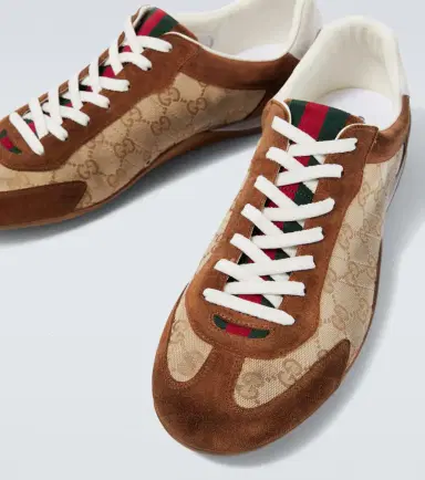 Gucci Shift GG Canvas and suede sneakers | Thumbnail 3 Gucci Shift GG Canvas and suede sneakers | Thumbnail 3