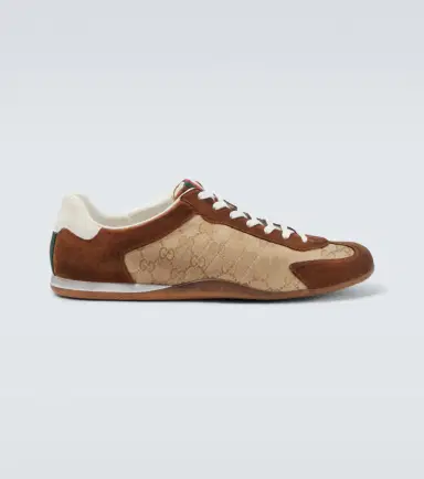 Gucci Shift GG Canvas and suede sneakers | Thumbnail 4 Gucci Shift GG Canvas and suede sneakers | Thumbnail 4