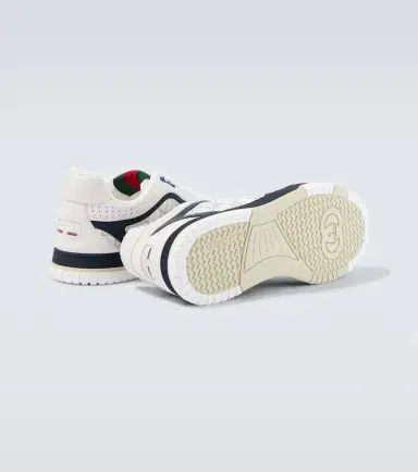 Gucci Re-Web leather sneakers | Thumbnail 2 Gucci Re-Web leather sneakers | Thumbnail 2