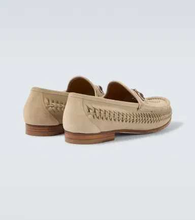Gucci Horsebit 1953 woven suede loafers | Thumbnail 2 Gucci Horsebit 1953 woven suede loafers | Thumbnail 2