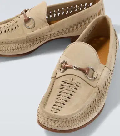 Gucci Horsebit 1953 woven suede loafers | Thumbnail 4 Gucci Horsebit 1953 woven suede loafers | Thumbnail 4