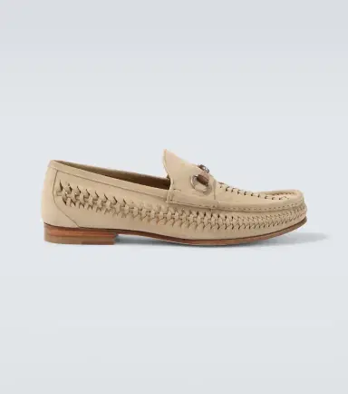Gucci Horsebit 1953 woven suede loafers | Thumbnail 6 Gucci Horsebit 1953 woven suede loafers | Thumbnail 6