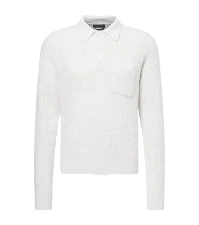 Silk and linen polo sweater
