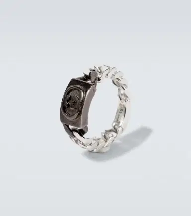 Gucci Interlocking G sterling silver ring | Thumbnail 3 Gucci Interlocking G sterling silver ring | Thumbnail 3