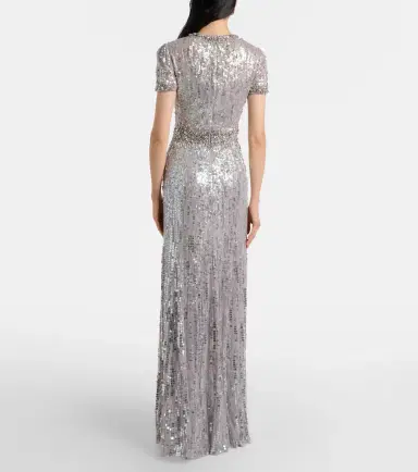 Jenny Packham Celeste embellished gown | Thumbnail 2