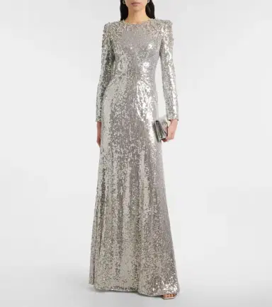 Jenny Packham Dulcet sequined gown | Thumbnail 5 Jenny Packham Dulcet sequined gown | Thumbnail 5