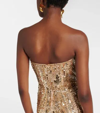 Jenny Packham Euphoria sequined gown | Thumbnail 2