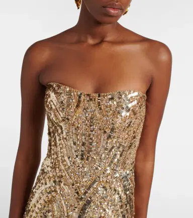 Jenny Packham Euphoria sequined gown | Thumbnail 5