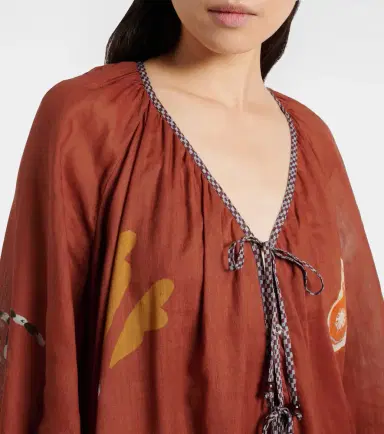 ALÉMAIS Alémais x LRNCE Laurence ramie and cotton maxi dress | Thumbnail 4 ALÉMAIS Alémais x LRNCE Laurence ramie and cotton maxi dress | Thumbnail 4