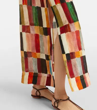 ALÉMAIS Alémais x LRNCE Marjorelle linen and silk maxi dress | Thumbnail 3 ALÉMAIS Alémais x LRNCE Marjorelle linen and silk maxi dress | Thumbnail 3