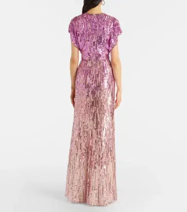 Jenny Packham Dusk sequined gown | Thumbnail 5