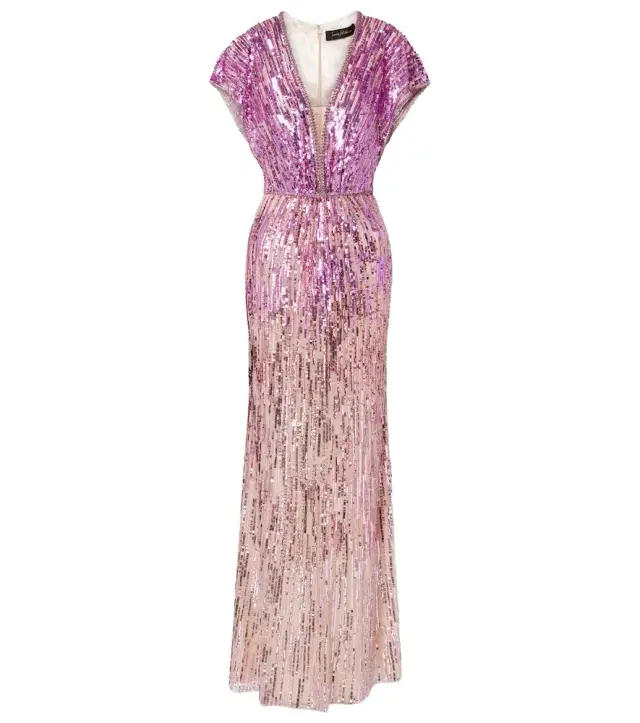 Dusk sequined gown