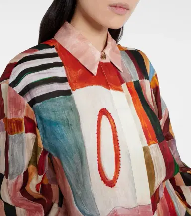 Alemais Alémais x LRNCE Marjorelle printed linen and silk shirt | Thumbnail 6 Alemais Alémais x LRNCE Marjorelle printed linen and silk shirt | Thumbnail 6