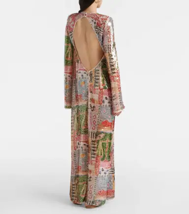 Alemais Alémais x Laurence Leenaert Lumira sequined gown | Thumbnail 3 Alemais Alémais x Laurence Leenaert Lumira sequined gown | Thumbnail 3