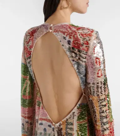 Alemais Alémais x Laurence Leenaert Lumira sequined gown | Thumbnail 5 Alemais Alémais x Laurence Leenaert Lumira sequined gown | Thumbnail 5