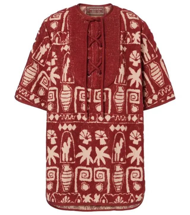 Alémais x LRNCE Maya cotton minidress