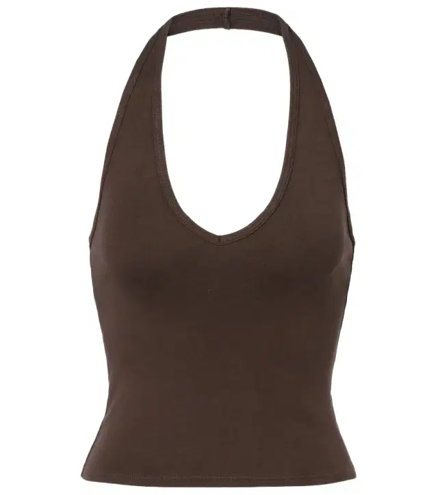 Britt halterneck cotton top