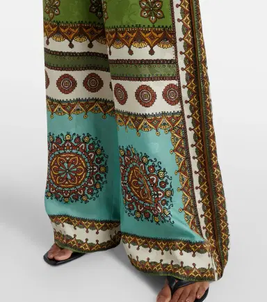ALÉMAIS Alémais Contina jacquard palazzo pants | Thumbnail 5 ALÉMAIS Alémais Contina jacquard palazzo pants | Thumbnail 5