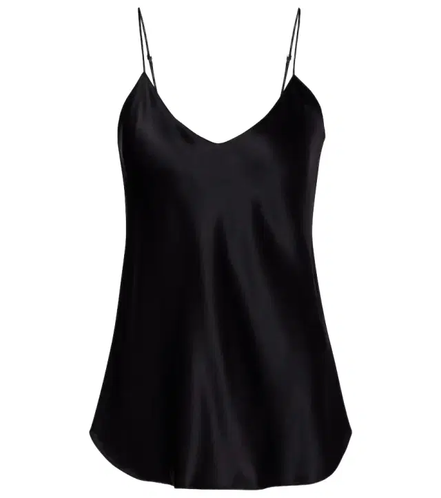 Isabella silk satin camisole