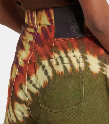 ALÉMAIS Alémais Marilyn dyed denim shorts | Thumbnail 4