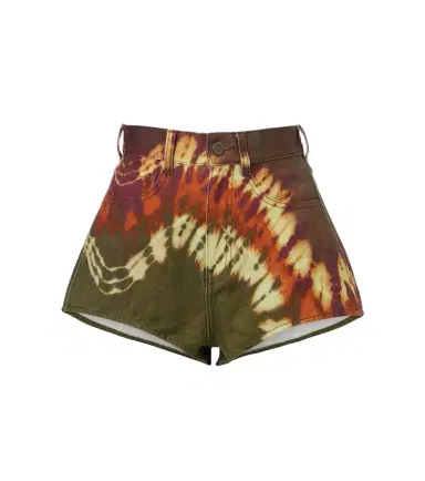 ALÉMAIS Alémais Marilyn dyed denim shorts | Thumbnail 1