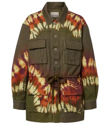 Alemais Alémais Marilyn dyed denim jacket | Thumbnail 1 Alemais Alémais Marilyn dyed denim jacket | Thumbnail 1