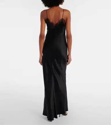 Nili Lotan Sylas silk satin gown | Thumbnail 3