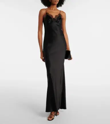 Nili Lotan Sylas silk satin gown | Thumbnail 4