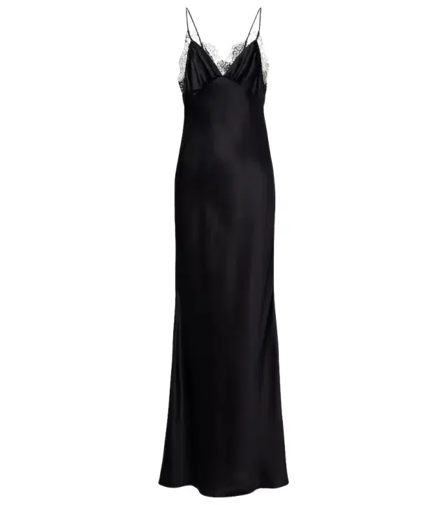 Nili Lotan Sylas silk satin gown