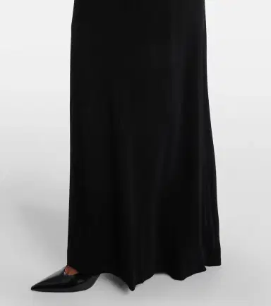 Nili Lotan Lita cutout halterneck jersey gown | Thumbnail 5