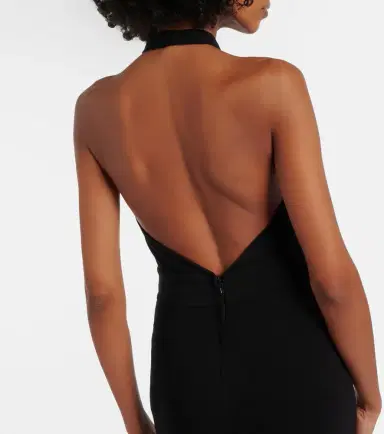 Nili Lotan Lita cutout halterneck jersey gown | Thumbnail 6