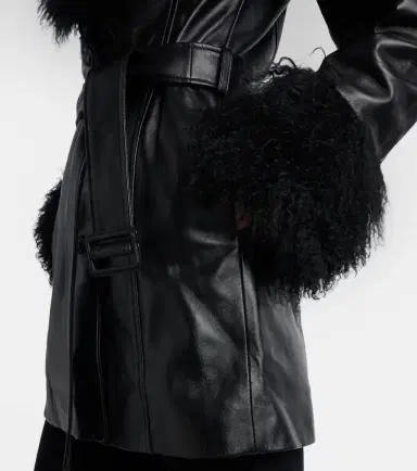 Nili Lotan Sefa belted leather jacket | Thumbnail 2 Nili Lotan Sefa belted leather jacket | Thumbnail 2