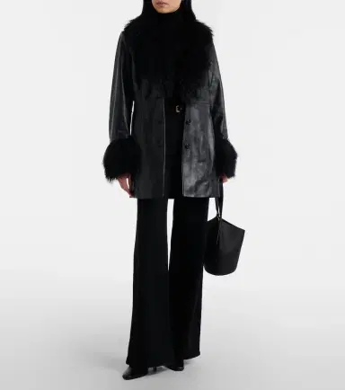 Nili Lotan Sefa belted leather jacket | Thumbnail 3 Nili Lotan Sefa belted leather jacket | Thumbnail 3