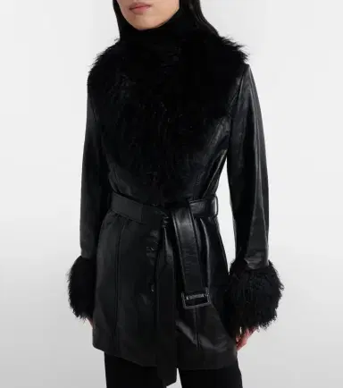 Nili Lotan Sefa belted leather jacket | Thumbnail 5 Nili Lotan Sefa belted leather jacket | Thumbnail 5