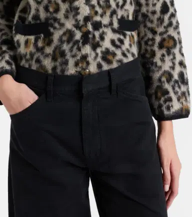 Nili Lotan Tribeca cotton twill barrel-leg pants | Thumbnail 5