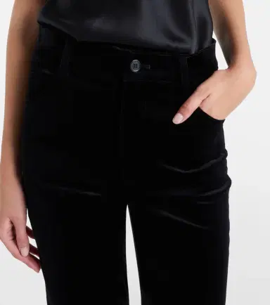 Nili Lotan Joan cotton velvet straight pants | Thumbnail 5