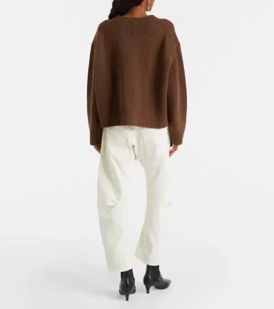 Nili Lotan Shon corduroy barrel-leg pants | Thumbnail 3