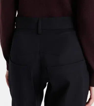 Nili Lotan Shon virgin wool barrel-leg pants | Thumbnail 4 Nili Lotan Shon virgin wool barrel-leg pants | Thumbnail 4