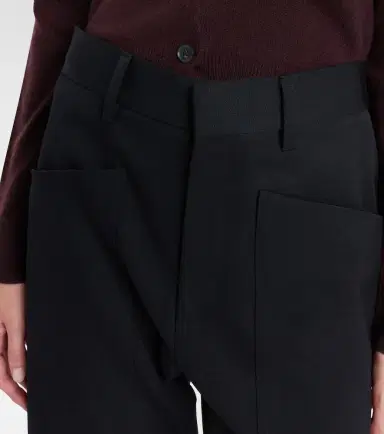 Nili Lotan Shon virgin wool barrel-leg pants | Thumbnail 5 Nili Lotan Shon virgin wool barrel-leg pants | Thumbnail 5