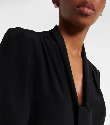 Nili Lotan Colt tie-neck silk blouse | Thumbnail 5