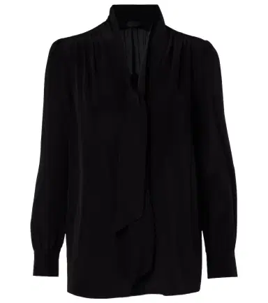 Nili Lotan Colt tie-neck silk blouse | Thumbnail 1
