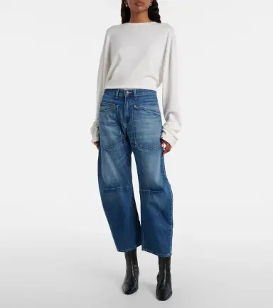 Nili Lotan Shon barrel-leg jeans | Thumbnail 5