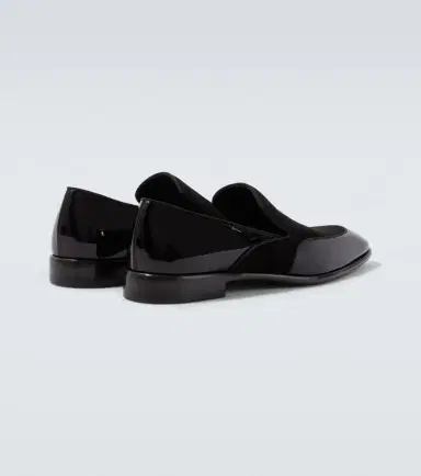 Christian Louboutin Yaki patent leather and suede loafers | Thumbnail 4 Christian Louboutin Yaki patent leather and suede loafers | Thumbnail 4