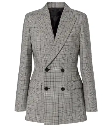 Nili Lotan Weston plaid virgin wool blazer | Thumbnail 1