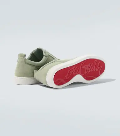 Christian Louboutin Louis Junior Spikes suede sneakers | Thumbnail 2