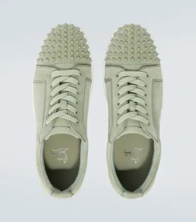 Christian Louboutin Louis Junior Spikes suede sneakers | Thumbnail 4