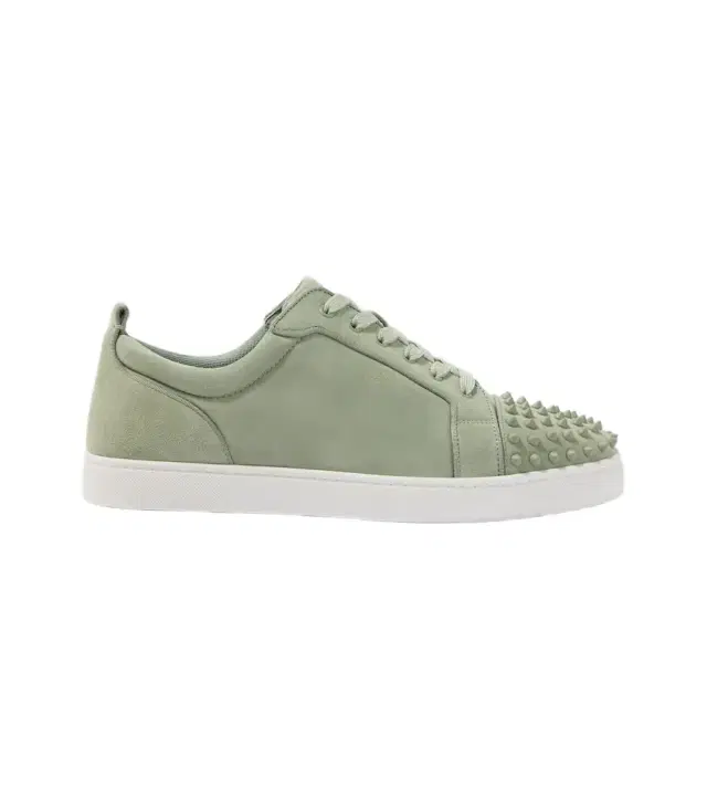 Christian Louboutin Louis Junior Spikes suede sneakers
