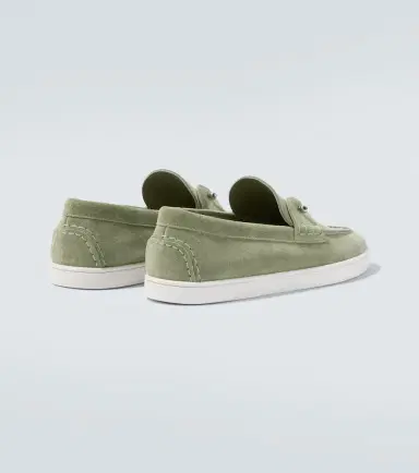 Christian Louboutin Chambeliboat suede slip-on shoes | Thumbnail 2 Christian Louboutin Chambeliboat suede slip-on shoes | Thumbnail 2