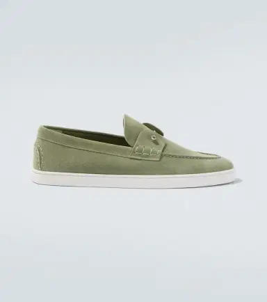 Christian Louboutin Chambeliboat suede slip-on shoes | Thumbnail 5 Christian Louboutin Chambeliboat suede slip-on shoes | Thumbnail 5